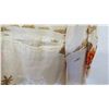 Image 3 : Vintage Aloha Shirt - Tan w/ Sailing Canoe, Palm Trees, No Tags, Size Unknown