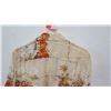 Image 7 : Vintage Aloha Shirt - Tan w/ Sailing Canoe, Palm Trees, No Tags, Size Unknown