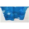 Image 9 : Vintage Aloha Shirt - Blue Two-Tone & White Floral, No Tags, Size Unknown