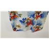 Image 10 : Vintage Aloha Shirt - Blue & Red Floral Print, No Tags, Size Unknown