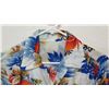 Image 2 : Vintage Aloha Shirt - Blue & Red Floral Print, No Tags, Size Unknown