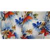 Image 3 : Vintage Aloha Shirt - Blue & Red Floral Print, No Tags, Size Unknown