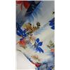 Image 8 : Vintage Aloha Shirt - Blue & Red Floral Print, No Tags, Size Unknown