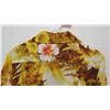 Image 8 : Vintage Aloha Shirt - Brown w/ Pink Hibiscus, No Tags, Size Unknown