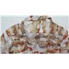 Image 8 : Vintage Shirt - Brown Beige Abstract Print, No Tags, Size Unknown