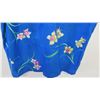 Image 8 : Vintage Aloha Shirt - Blue w/Orchids, No Tags, Size Unknown