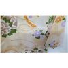 Image 3 : Vintage Shirt - Tan Asian Inspired Floral Print, No Tags, Size Unknown