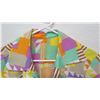 Image 2 : Vintage Shirt - Bright Abstract Geometric Print, No Tags, Size Unknown