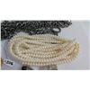 Image 7 : Seiko & Gian Pini Quartz Watch, Pearl Necklace, Hoop Earrings, etc