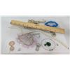 Image 13 : Pearl Necklace, 2 Misc Necklaces, 2 Bead Bracelets, Hope Angel Charm, etc