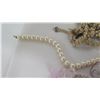 Image 8 : Pearl Necklace, 2 Misc Necklaces, 2 Bead Bracelets, Hope Angel Charm, etc