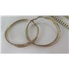 Image 2 : Qty 2 Necklaces, Leaf Pendant, Gold Tone Hoop Earrings, Victoria's Secret Bag