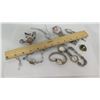 Image 11 : Qty 8 Watches - 1 No Strap - Timex, Armitron, Fossil, etc & Pearl Earrings