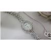 Image 8 : Qty 8 Watches - 1 No Strap - Timex, Armitron, Fossil, etc & Pearl Earrings