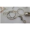 Image 13 : Qty 11 Misc Rings, 2 Pendants, Misc Charms, Earrings