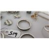 Image 8 : Qty 11 Misc Rings, 2 Pendants, Misc Charms, Earrings