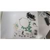 Image 2 : Green Stone Necklace, Shell Necklace, Misc Earrings & Rings