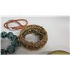 Image 10 : Misc Bracelets - Bangle, Wood, Bead, Pearl, Turquoise, etc
