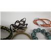 Image 12 : Misc Bracelets - Bangle, Wood, Bead, Pearl, Turquoise, etc