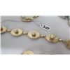 Image 8 : Qty 5 Pair Gold Tone & Copper Earrings, 2 Bracelets, Heart Crystal Necklace, etc