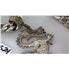Image 3 : Rope Chain w/ Large Dragon Pendant (Chained Stamped 925 Sterling, Italy)