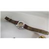 Image 10 : Qty 3 Watches - Nixon, Seiko, Digital & Silver Black Weave Ring