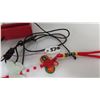 Image 11 : Swarovski Crystal Watch in Box, Asian Bead Bracelet in Box, Stone Pendant
