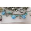 Image 5 : Geneva Watch, 2 Other Watches, 2 Rings, Misc Charm Bracelets
