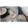 Image 9 : Geneva Watch, 2 Other Watches, 2 Rings, Misc Charm Bracelets