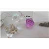 Image 14 : Qty 5 Rings, Angel Brooch, Misc Earrings, Beads & Chains