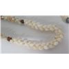 Image 15 : Qty 3 Hawaiian Shell Necklaces & Shell Earrings, Black Tahitian Pearls