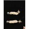 Image 20 : Qty 3 Hawaiian Shell Necklaces & Shell Earrings, Black Tahitian Pearls