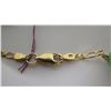 Image 10 : Jade and Gold Chain Necklace Set, Stamped 14K Gold Italy