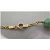 Image 21 : Jade and Gold Chain Necklace Set, Stamped 14K Gold Italy