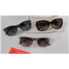 Image 2 : 3 Pairs Sunglasses - Tori Burch (with case), Calvin Klein, Banana Republic