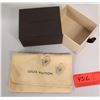 Image 1 : Louis Vuitton Gold Hoop "V" Earrings w/ Box (Looks New, Excellent Condition)