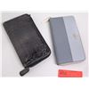 Image 1 : Kate Spade Zip-Up Wallet & Black Etched Zip-Up Leather Wallet
