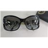 Image 8 : Pair Versace Sunglasses (has faint spots) & Wire-Rim Ray Ban Sunglasses w/ Case