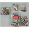 Image 1 : Qty 5 Bags Jewelry Making Supplies - Beads, Cords, Necklaces, Pearls, etc