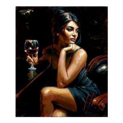 Saba with Glass of Wine by Perez, Fabian