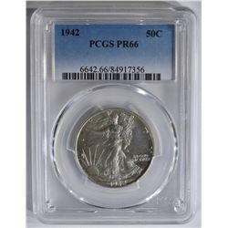 1942 WALKING LIBERTY HALF DOLLAR