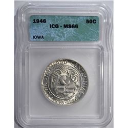 1946 IOWA COMMEM ICG MS66