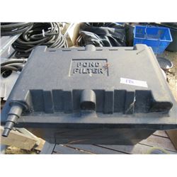 1 POND FILTER (LOOKS TO HAVE BEEN USED)