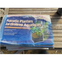9- 2PK 12"X8" AQUATIC PLANTERS (9 TIMES BID PRICE)