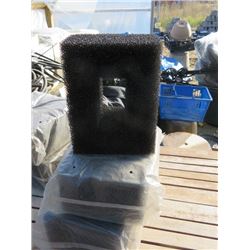 5 LAGUNA REPLACEMENT FILTER FOAMS (5 TIMES BID PRICE)