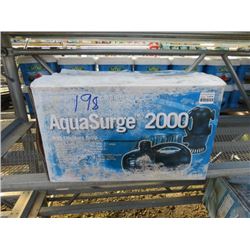 1 AQUASCAPE AQUA SURGE 2000 HE PUMP