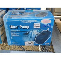 1 AQUASCAPE ULTRA PUMP SUBMERSIBLE 1500GPH