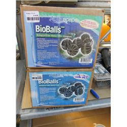 2 AQUASCAPE BIOBALLS BIOLOGICAL FILTER (2 TIMES BID PRICE)