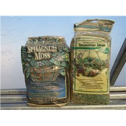 4 BAGS OF SPHAGNUM MOSS LONG FIBRED