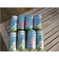 8 PKGS RAPICLIP FOAM WIRE TIE